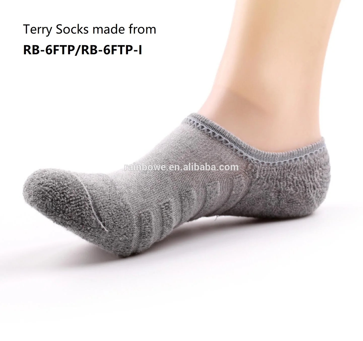 China hot sale RB-6FTP 3-D hosiery automatic socks knitting making machine with prices