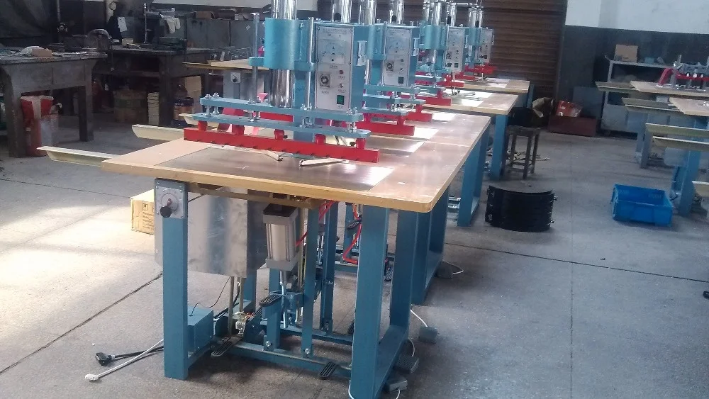 Double head economic type RF plastic welding machine