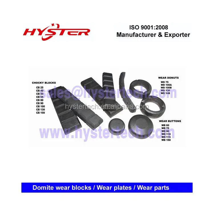 DOMITE cutting edges for loader bucket