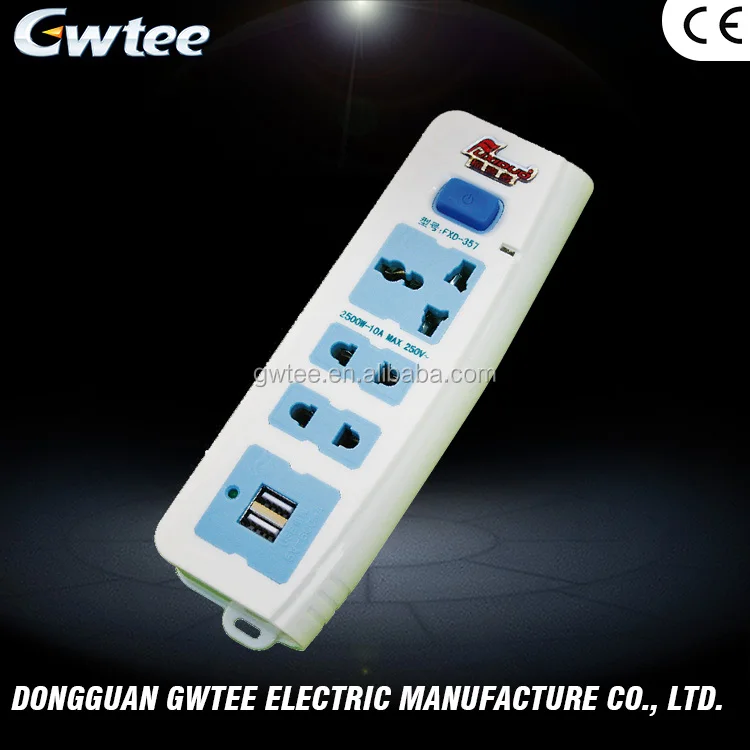 Новый Тип Современного Стиля FXD-357 220-250 В 10A 2500 Вт самый мощный usb разъем