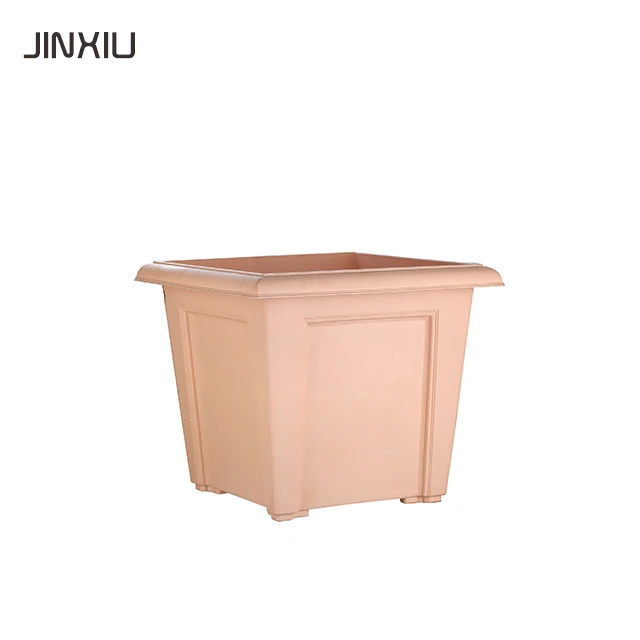 nursery pots recycle plastic pots large square decorative plastic flower pots