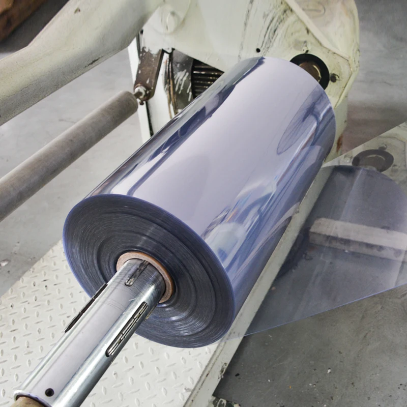 PVC Transparent Sheets PVC Film Manufacturer Plastic PVC Sheet Film For Vacuum Forming Tray