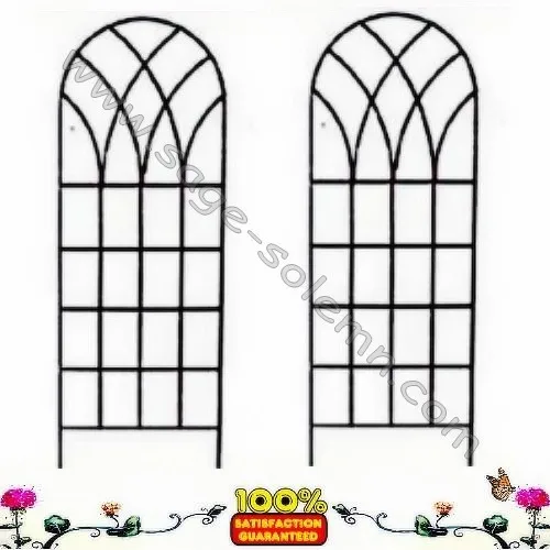 Factory Supply Decorative Powder Coated Metal Garden Trellis, Garden Trellis,Garden Metal Wall Trellis