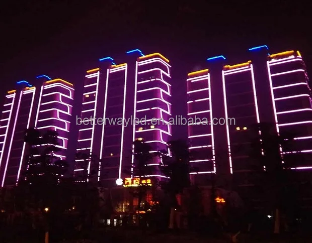 Waterproof 32mm DC12V RGB Pixel Height Brightness Spot Light Source for Bridge