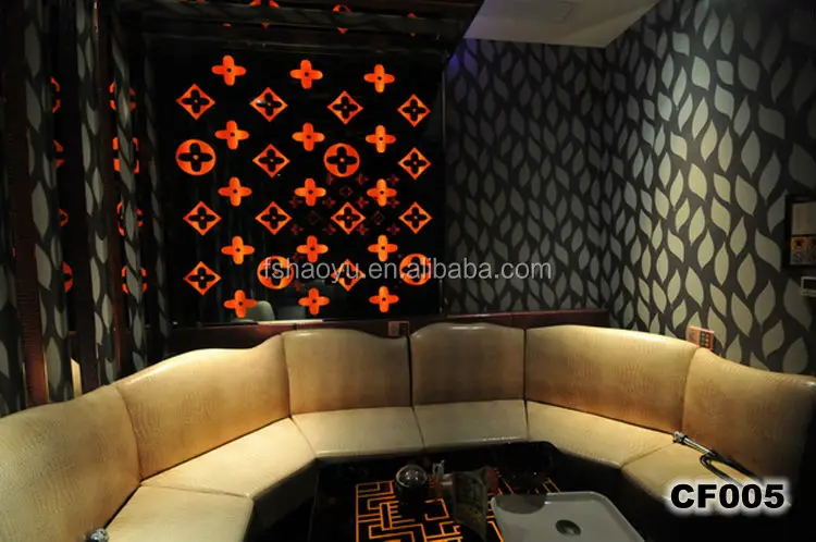 Желтый клубный диван из искусственной кожи, круглый диван, стул для дискотеки (CF012)