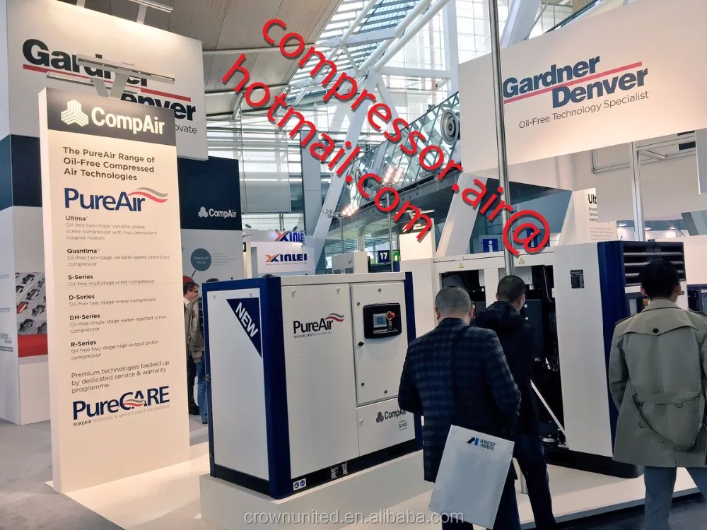 Компрессор воздуха CompAir Ultima U75 U90 U110 U132 U160 с воздушными концами HP/LP переменной скоростью