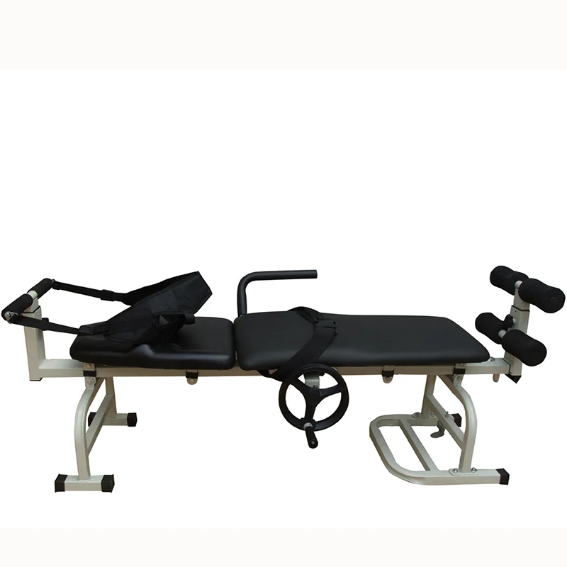 Low Price Massage Synthetic Leather mobile Orthopedic Traction Hospital Bed