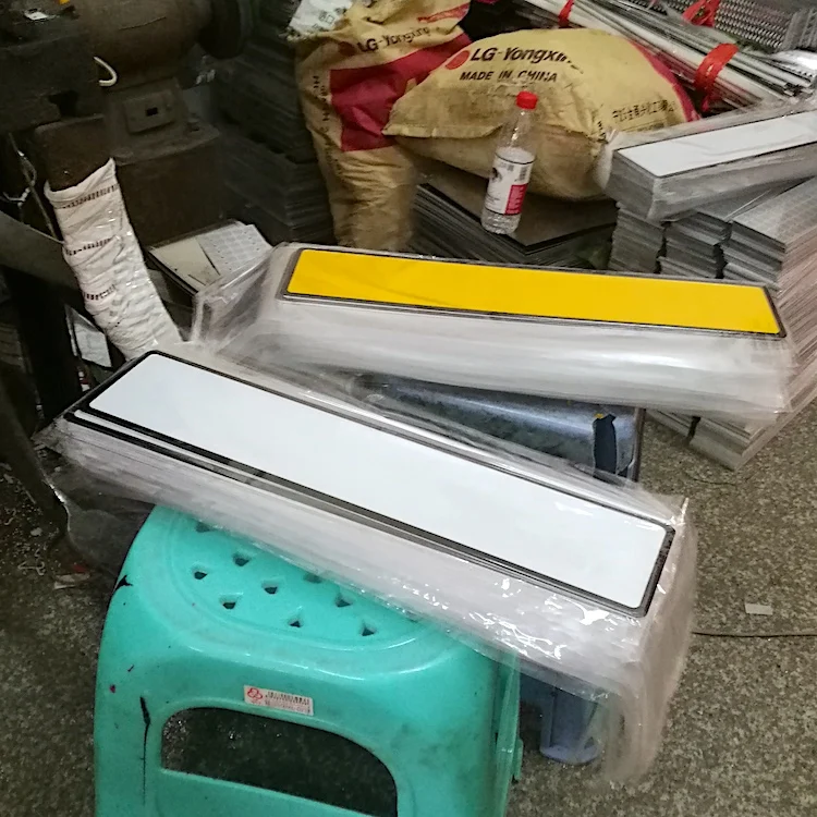 520*110 мм Европейская белая желтая Отражающая пленка металлический чистый номерной знак Алюминиевый номерной знак для автомобиля на заказ