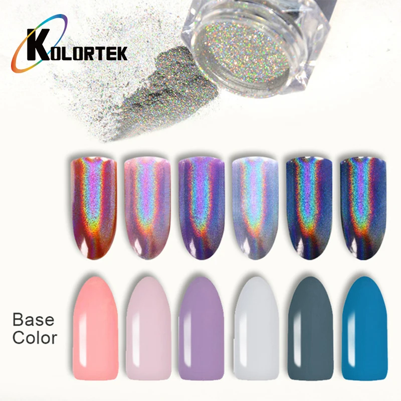 High Quality Nail Art 3d Hologram Holographic Nail Powder