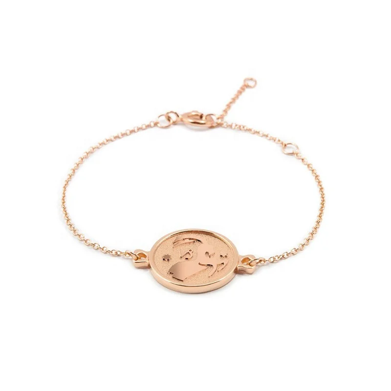 
Wholesale 12 Zodiac Bracelet, Aquarius Sign Bracelet 