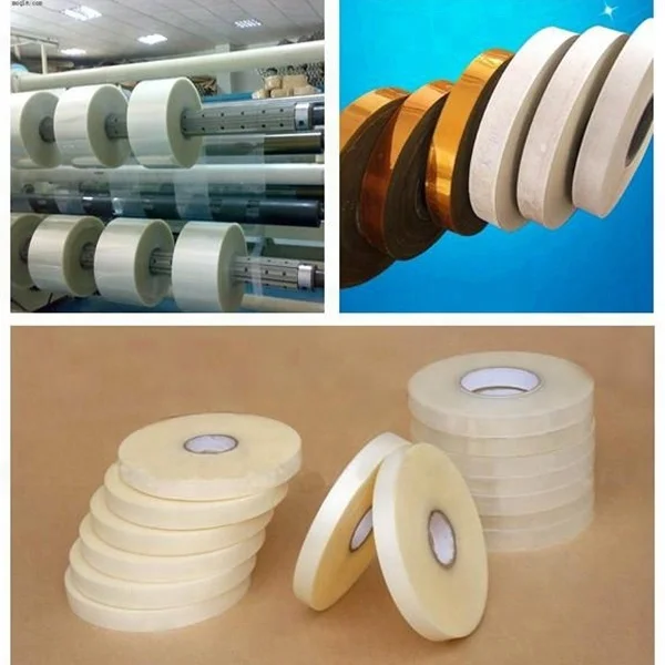 Roll to Roll BOPP PET OPP PVC PE film Adhesive tape Kraft paper roll Sticker Aluminum foil Slitting and Rewinding Machine Price