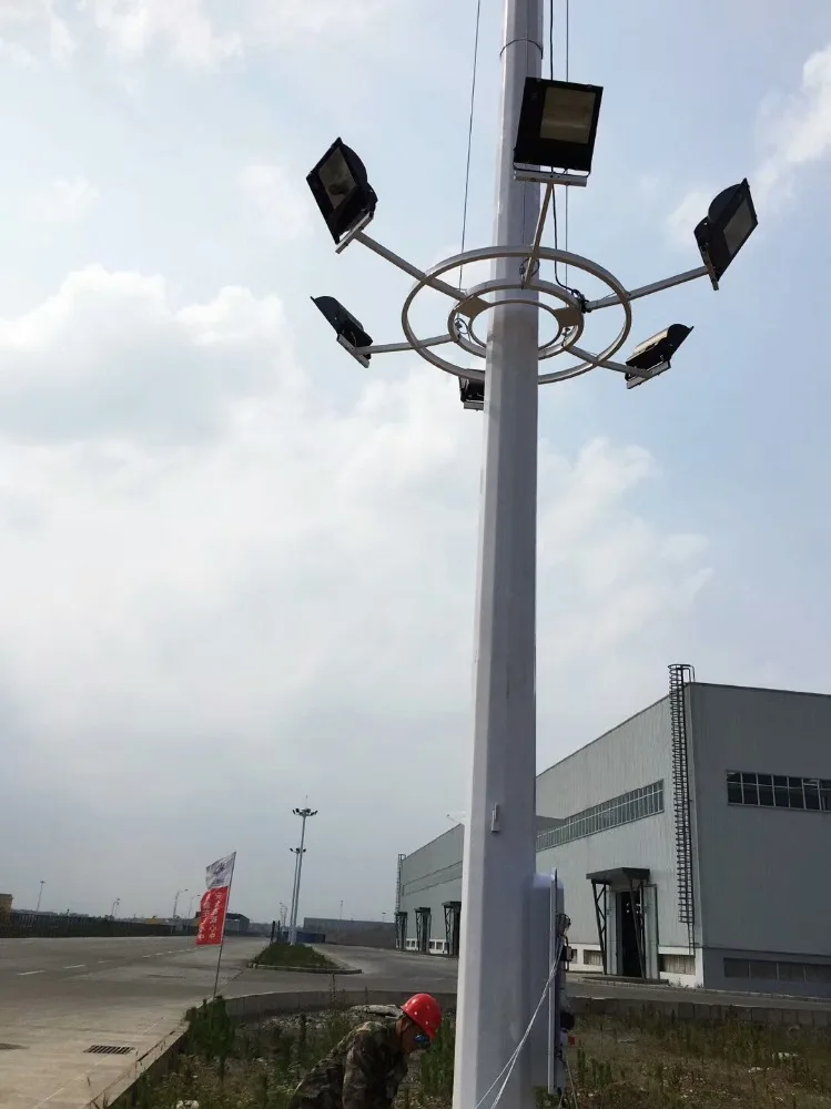 25-50 Meters LED High Mast Lighting with High Quality  High Quality