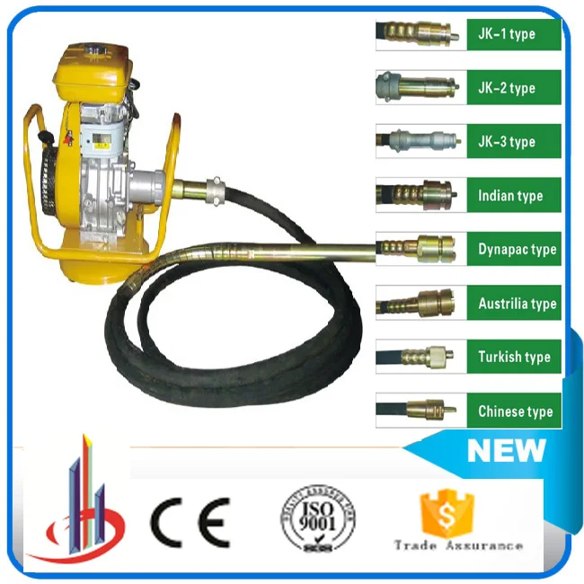 surface concrete vibrator honda portable concrete poker vibrator for sales