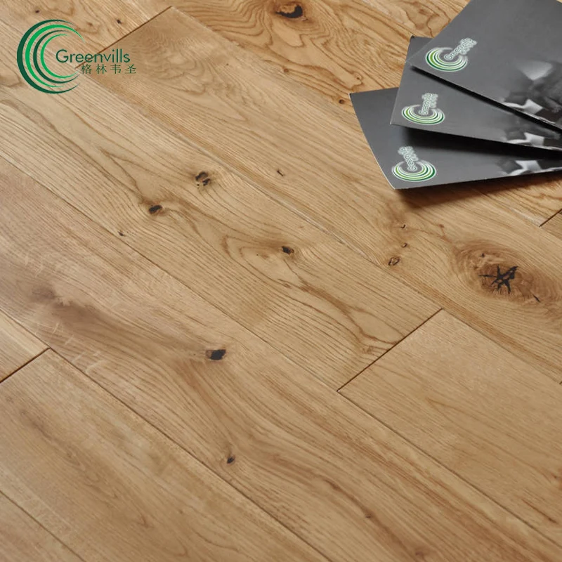 factory wholesale hardwood floor board European oak smooth/brushed natural solid wood floor Foshan/Shanghai