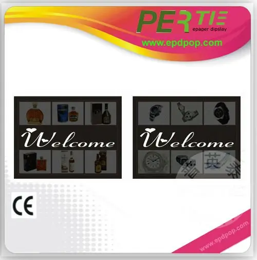 
outdoor advertising equipment bistable epaper display full screen eink display solution 