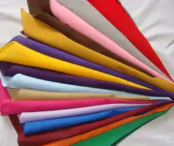 wholesale 110*76 Polyester Cotton T/C Shirting Fabric polyester cotton for Workwear School Uniform