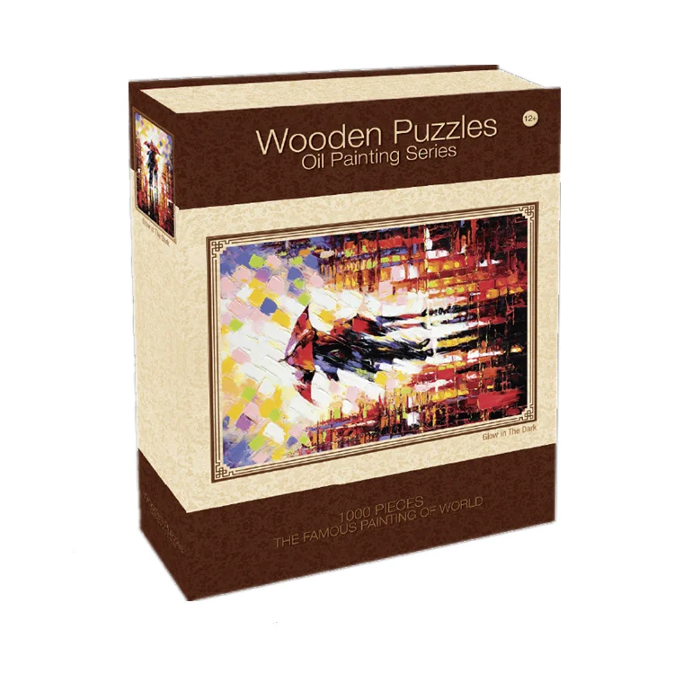 2017 Wholesale Brain Teaser Wooden Jigsaw Puzzles from China