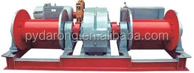 Warping Drum Winch With Clutch diesel Engine