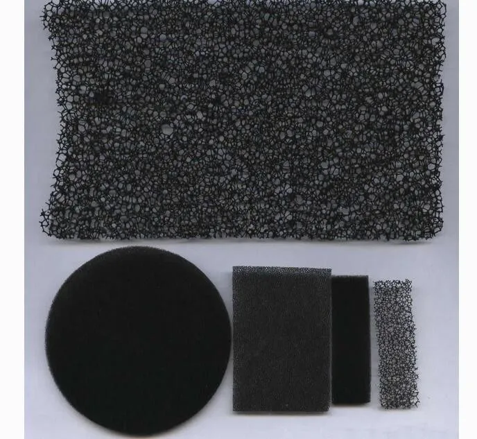 Raw material polyurethane sponge activated carbon filter foam/ air filter material
