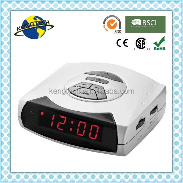CT-338 AM FM PLL Alarm Clock Radio