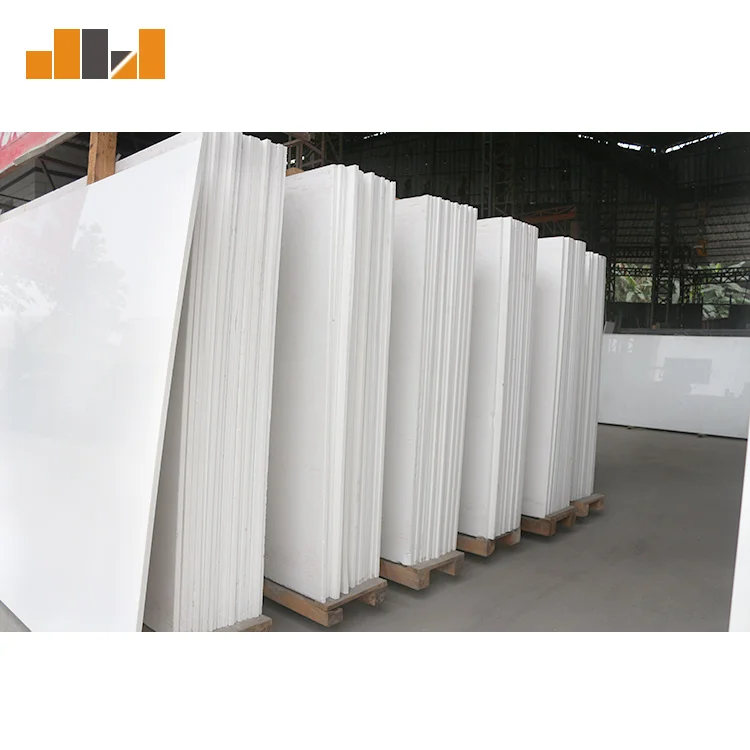 
High quality polished super nano white marble stone panel 