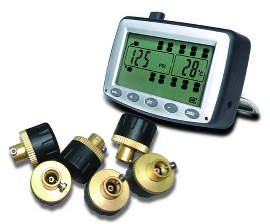 
22 wheel tires truck tire pressure monitoring external digital truck bus tyre monitor pressure sensor tpms 
