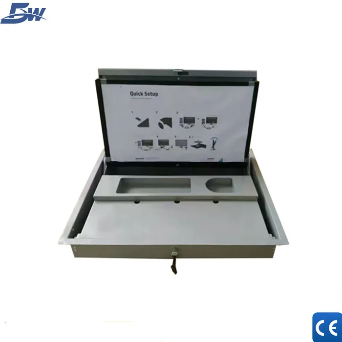 Скрытый ЖК-монитор BW с подъемным устройством