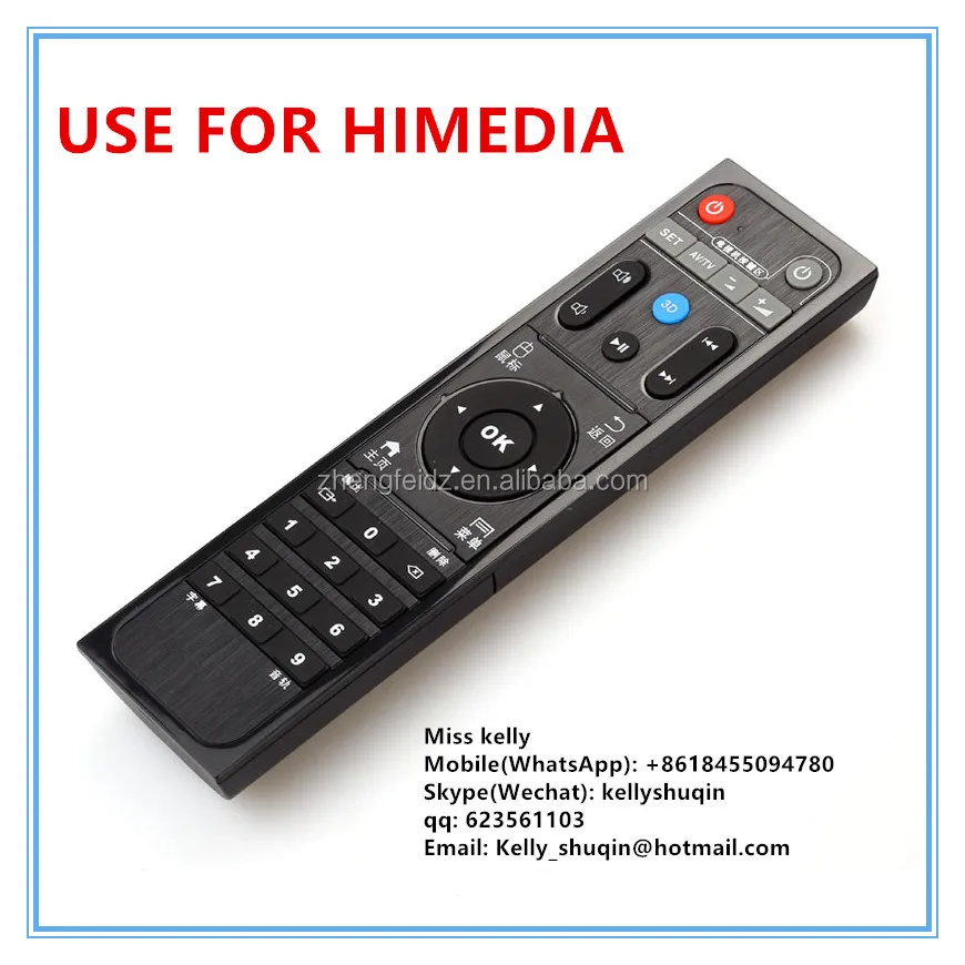 33 keys 33 butons 3D intelligent universal remote control with learning function for HIMEDIA Q2 HD600A H7 Q5Q10 box