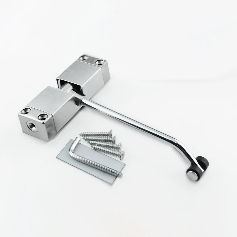 Automatic Mounted Spring Door Closer Aluminium Adjustable Surface Door Closer