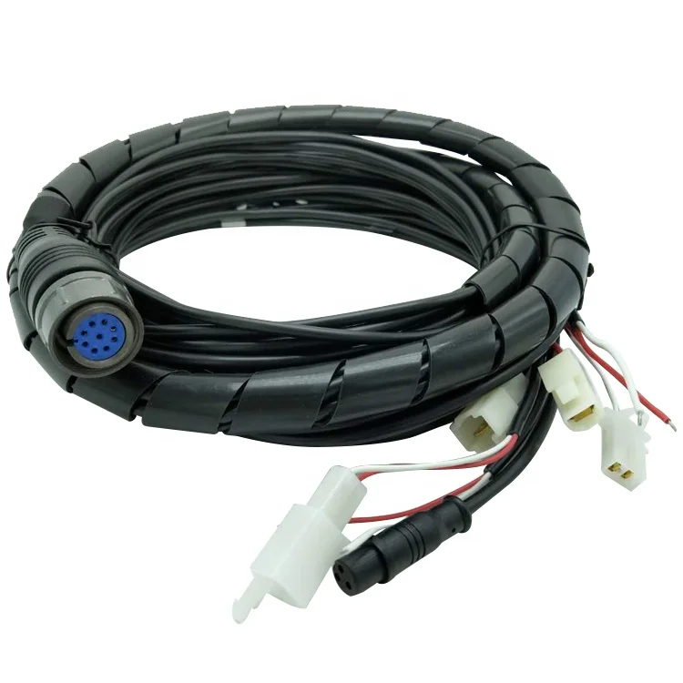 aviation connector cable assembly back-up power wheel speed sensor alarm wire harness for forklift