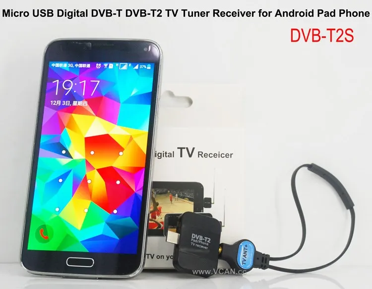 DVB-T2I Android DVB-T2 DVB-T mini dvb-t usb stick digital tv receiver for Phone Pad Micro USB TV tuner