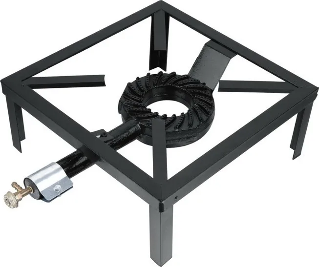 Gas Stove Portable Cast Iron Burner Stove Single Round Burner 40*40