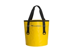 20L 500D PVC tarpaulin Waterproof Camping Fishing Picnic Foldable Water Bucket