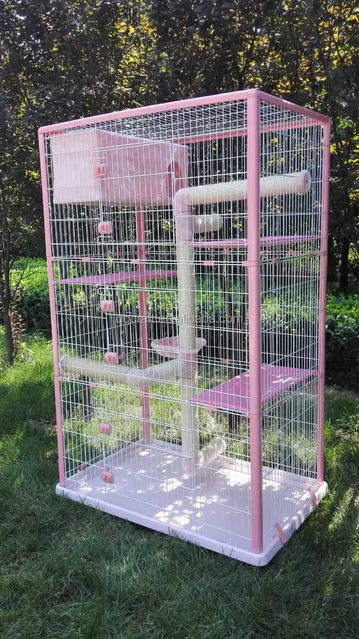 QQPET New Dsign Cat Cage For Outdoors High Quality Cat Cage Trap
