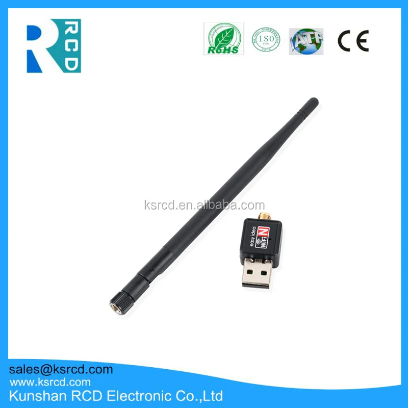 Беспроводной USB Mini 150 Мбит RT5370 WiFi Адаптер 2DBI Антенны WI-FI Adapte