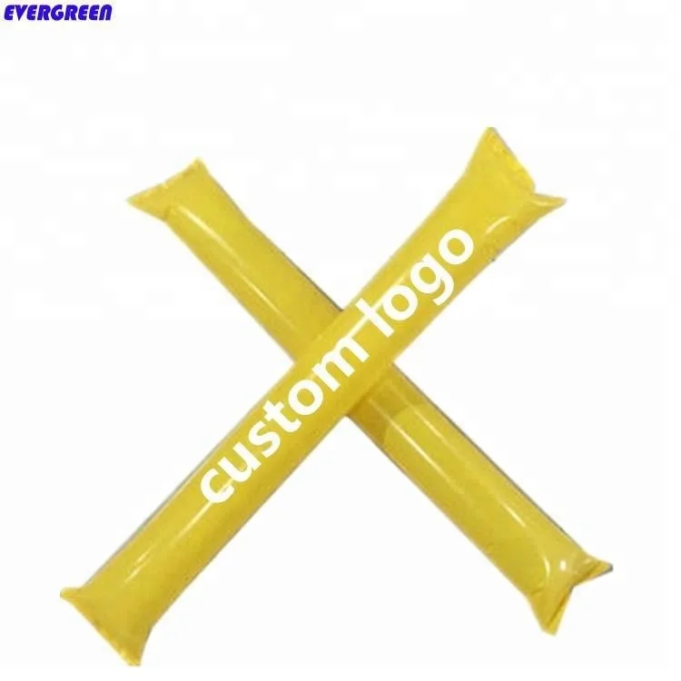 
Cheap custom design promotional cheering stick inflatable bang bang stick 