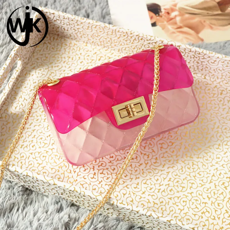 Good price jelly shoulder bag multi color to choose silicone women bags summer hot sell jelly bag handbag