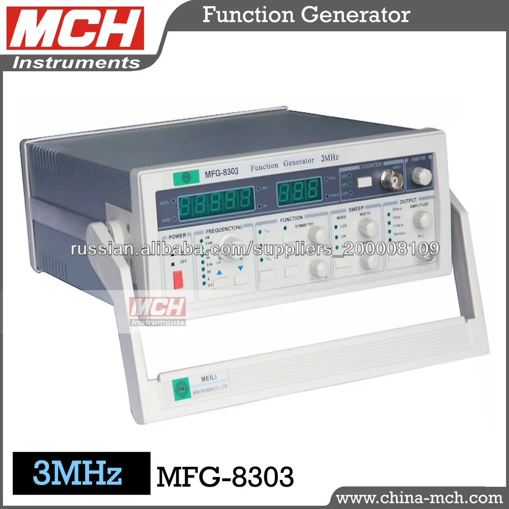 MF Dual Low Frequency Signal Function Generator 3MHz MFG-8303 Dual Display Signal Generator