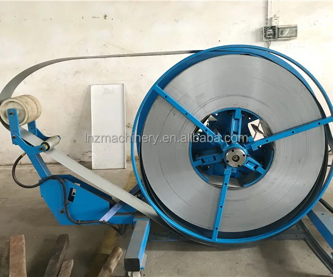 spiral round duct stainless steel forming machine