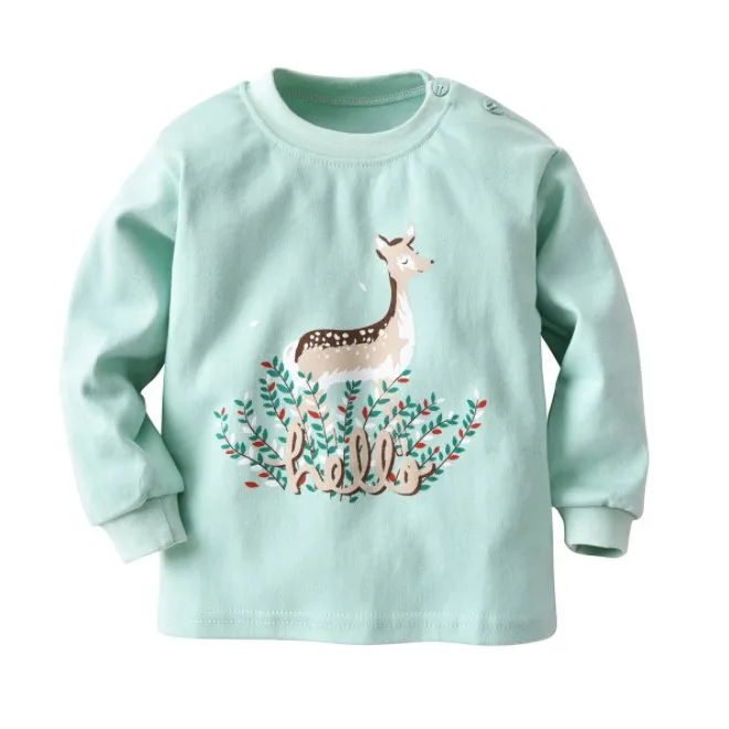 Hot sale cartoon 100% cotton baby clothing sets