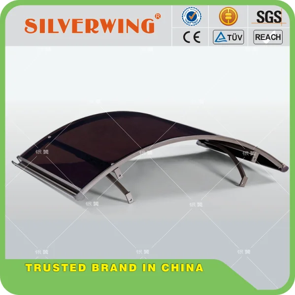 
DIY aluminum awning frame for water gutter door canopy 