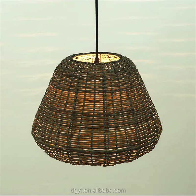 paper lampshade,lantern, pendant lamp in factory price pendant lamp rattan ball bamboo lamp
