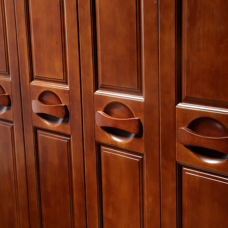 GSP9-023 сплошной из тикового дерева шкаф современный дизайн 5 шкаф, одностворчатая дверь