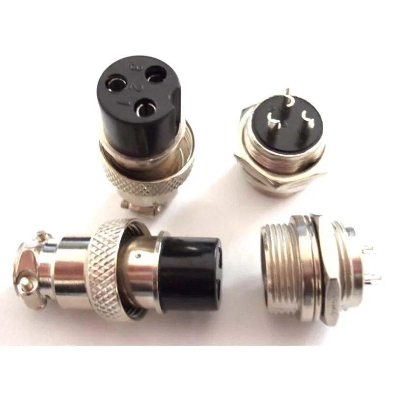 M16 GX16 3P 3Pin aviation plug