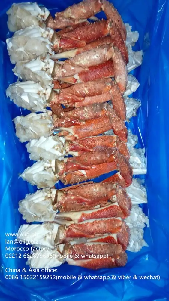 
Hot Selling High Quality frozen king crab claw arm cooked for sale 