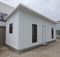 Building Materials Prefabricated House Home Facades Fireproof Magnesium Oxide MgO Board