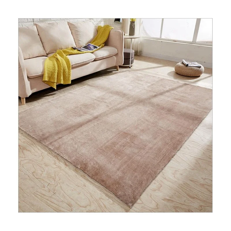 Solid Rugs Pink Purple Carpet Thicker Bathroom Non-slip Mat Area rug for living room Soft Child Bedroom Mat
