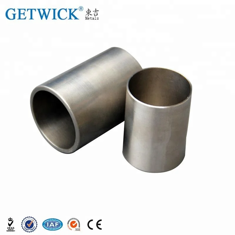 good price 99.95% high purity tungsten tube wolfram tungsten pipe per kg