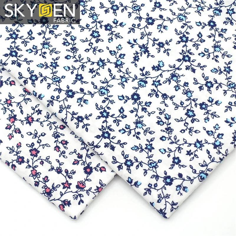 Рулоны ткани из 100% органического хлопка с принтом, одежда для рубашек, мужская рубашка, оптовая продажа ткани для рубашек