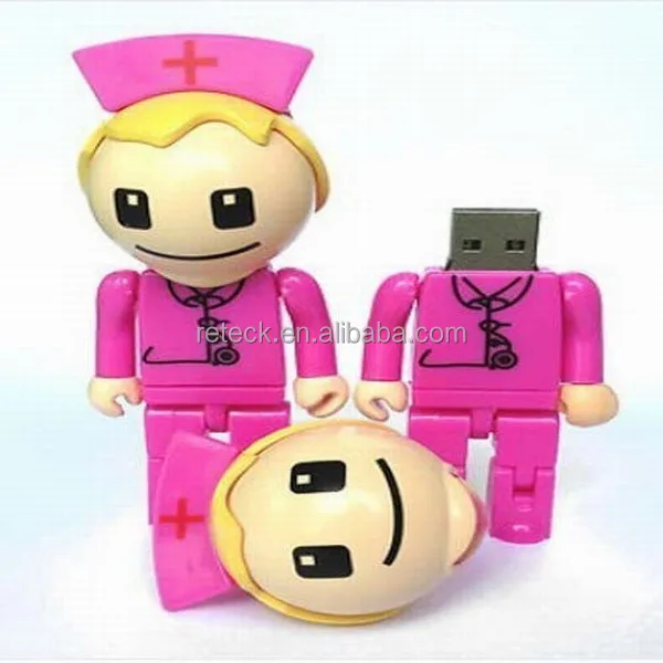 Best Sale pendrive wholesale Cheap Promotional Gift usb flash drive doctor shaped unique designed OEM factory price free sample